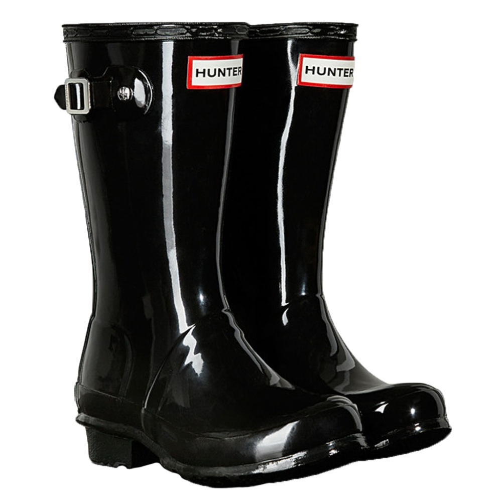 Hunter Boots Original Kids Gloss Black Boots
